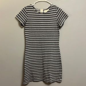 STS blue and white striped T-shirt dress